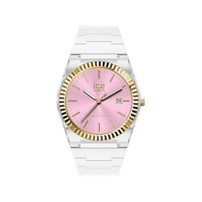 Montre ICE WATCH ice power pw1 femme bracelet silicone blanc