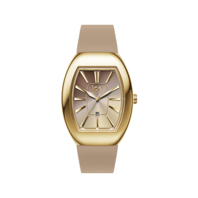 Montre ICE WATCH boliday femme bracelet silicone taupe