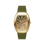Montre ICE WATCH boliday femme bracelet silicone vert olive - vue 1