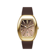 Montre ICE WATCH boliday femme bracelet silicone marron chocolat