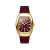 Montre ICE WATCH boliday femme bracelet silicone rouge foncé - vue V1