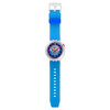 Montre SWATCH neon mixte bracelet silicone bleu - vue VD1