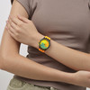 Montre SWATCH neon mixte bracelet silicone orange - vue Vporté 1