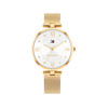 Montre TOMMY HILFIGER ella femme bracelet acier inoxydable doré jaune - vue V1