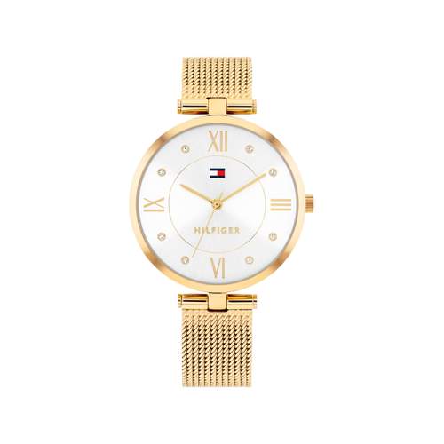 Montre TOMMY HILFIGER ella femme bracelet acier inoxydable doré jaune