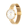 Montre TOMMY HILFIGER ella femme bracelet acier inoxydable doré jaune - vue V2