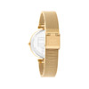Montre TOMMY HILFIGER ella femme bracelet acier inoxydable doré jaune - vue V3