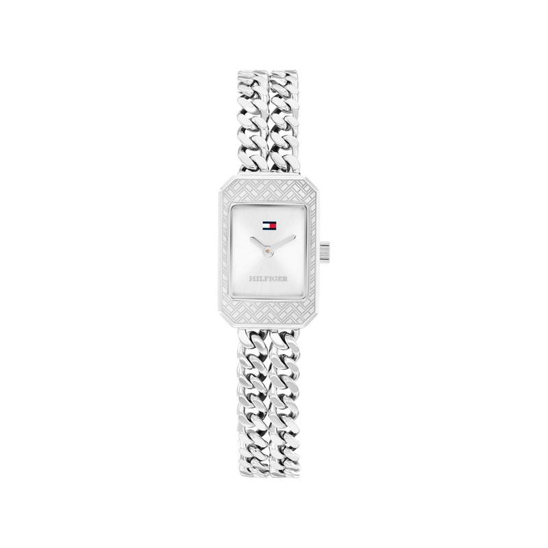 Montre TOMMY HILFIGER sarah femme bracelet acier inoxydable gris - vue 1