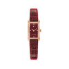 TOMMY HILFIGER Madison women's watch with red leather strap - view V1