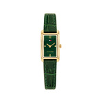 Montre TOMMY HILFIGER madison femme bracelet cuir vert - vue 1
