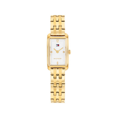 Montre TOMMY HILFIGER madison femme bracelet acier inoxydable doré jaune - vue 1