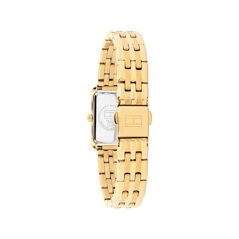 Montre TOMMY HILFIGER madison femme bracelet acier inoxydable doré jaune - vue 3