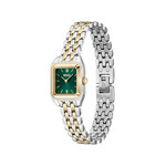 Montre BOSS modern classic femme bracelet acier inoxydable bicolore jaune - vue 2