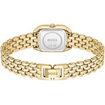 Montre BOSS modern classic femme bracelet acier inoxydable doré jaune - vue 3