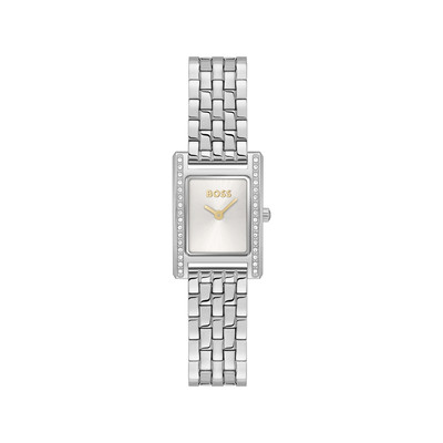 Montre BOSS modern classic femme bracelet acier inoxydable gris - vue 1