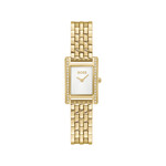 Montre BOSS modern classic femme bracelet acier inoxydable doré jaune - vue 1
