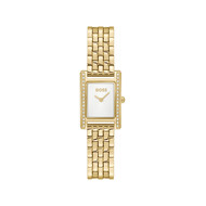 Montre BOSS modern classic femme bracelet acier inoxydable doré jaune