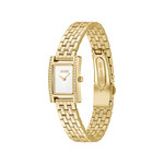Montre BOSS modern classic femme bracelet acier inoxydable doré jaune - vue 2