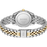 Montre BOSS modern classic femme bracelet acier inoxydable bicolore jaune - vue 3