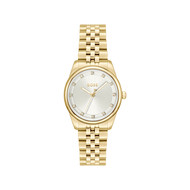 Montre BOSS modern classic femme bracelet acier inoxydable doré jaune