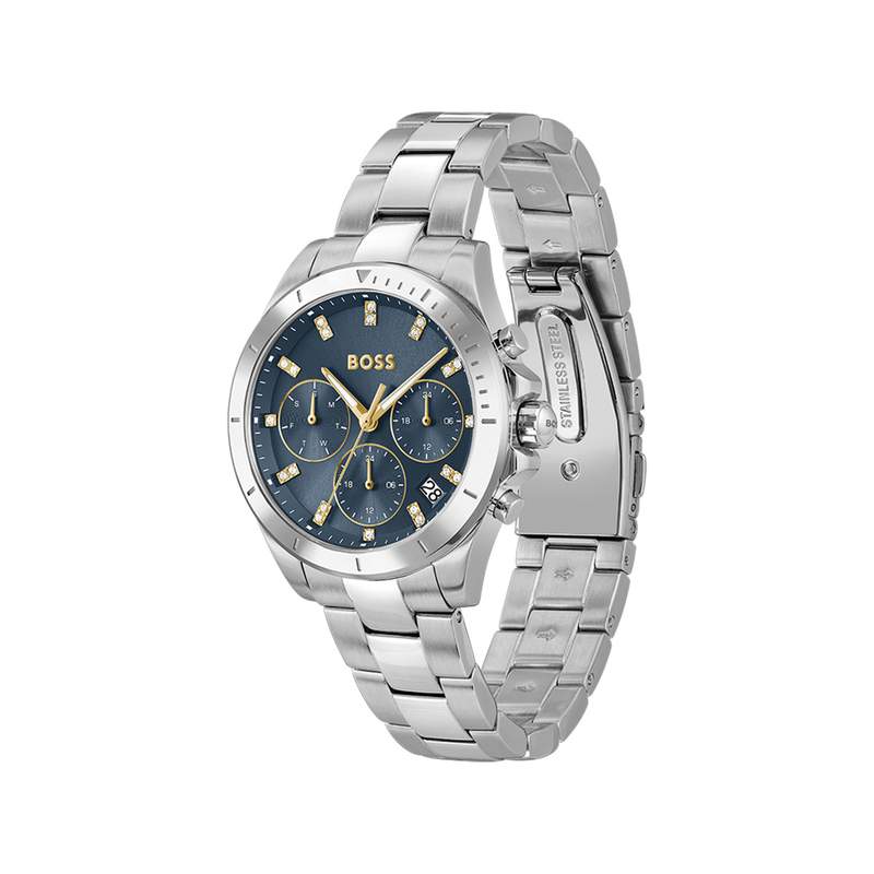 Montre BOSS sport lux femme bracelet acier inoxydable - vue 2