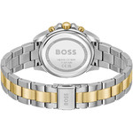 Montre BOSS sport lux femme bracelet acier inoxydable bicolore jaune - vue 3