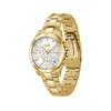 BOSS women's luxury sports watch with yellow gold stainless steel bracelet - view V2