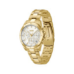 Montre BOSS sport lux femme bracelet acier inoxydable doré jaune - vue 2