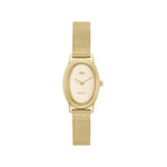 Montre LACOSTE parisienne femme bracelet acier inoxydable doré jaune - vue 1