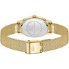 Montre LACOSTE LACOSTE parisienne femme bracelet acier inoxydable doré jaune - vue V3
