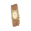 Montre LACOSTE LACOSTE parisienne femme bracelet cuir marron - vue V1
