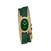 Montre LACOSTE LACOSTE parisienne femme bracelet cuir vert - vue V1