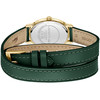 Montre LACOSTE LACOSTE parisienne femme bracelet cuir vert - vue V3