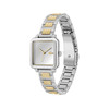 Montre LACOSTE LACOSTE.12.12 leap femme bracelet acier inoxydable bicolore jaune - vue V2
