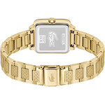 Montre LACOSTE.12.12 leap femme bracelet acier inoxydable doré jaune - vue 3