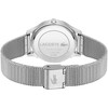 Montre LACOSTE crocodelle femme bracelet acier inoxydable gris - vue V3