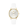 Montre LACOSTE crocorigin femme bracelet silicone blanc - vue V1
