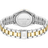 Montre LACOSTE LACOSTE parisienne femme bracelet acier inoxydable bicolore jaune - vue V3