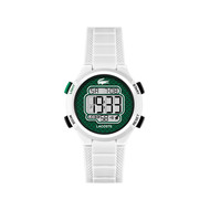 Montre LACOSTE lc33 enfant bracelet silicone blanc