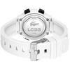 Montre LACOSTE lc33 enfant bracelet silicone blanc - vue V3