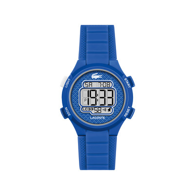 Montre LACOSTE lc33 enfant bracelet silicone bleu
