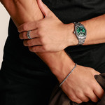 Montre THOMAS SABO engraved mixte bracelet acier inoxydable - vue porté 1