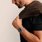 Montre THOMAS SABO engraved mixte bracelet acier inoxydable - vue porté 1