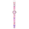Montre FLIK FLAK showtime enfant bracelet pet recycle rose - vue VD1