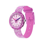 Montre FLIK FLAK showtime enfant bracelet pet recycle rose - vue 1