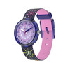 Montre FLIK FLAK showtime enfant bracelet pet recycle violet - vue V1