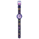 Montre FLIK FLAK showtime enfant bracelet pet recycle violet - vue D1