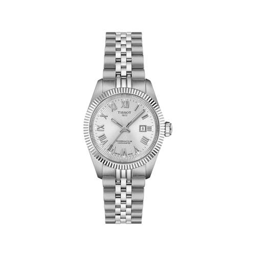 TISSOT ballade women's automatic watch, stainless steel bracelet
