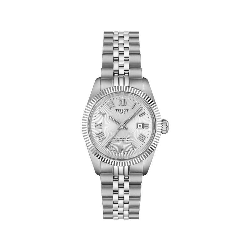 Montre TISSOT ballade femme automatique, bracelet acier inoxydable - vue 1