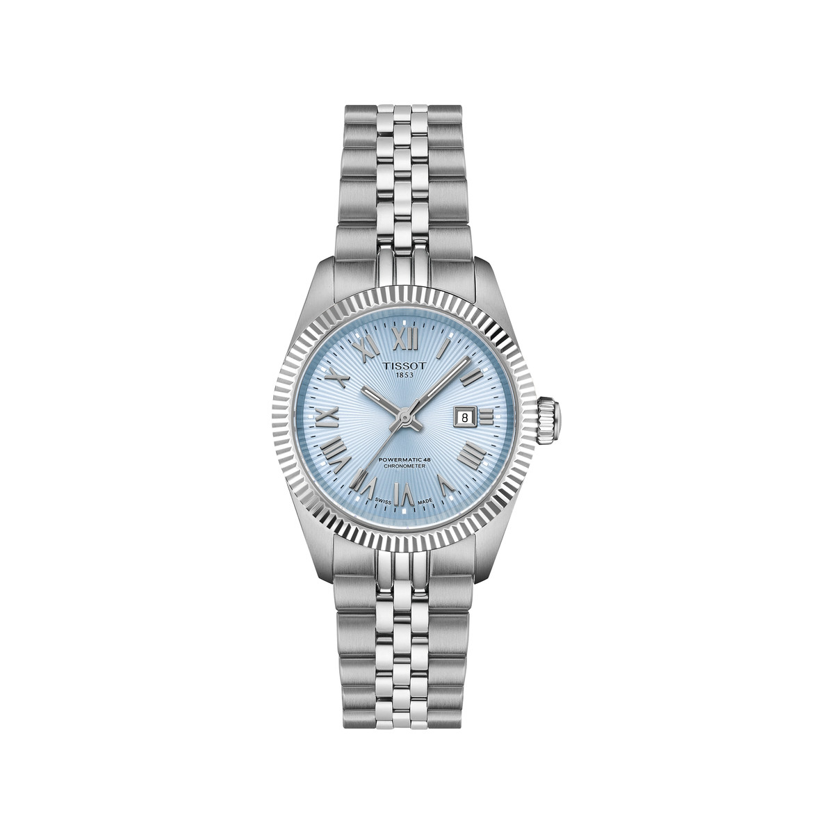 Montre TISSOT ballade femme automatique, bracelet acier inoxydable